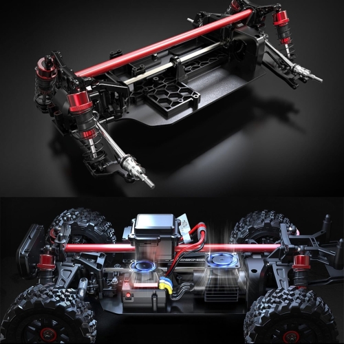 Радиоуправляемая машина монстр MJX Hyper Go 14209 Brushless 4WD