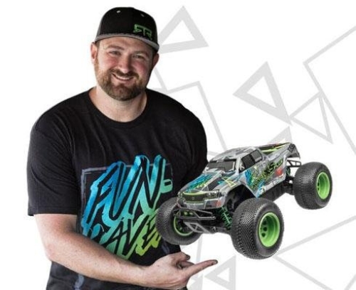 Радиоуправляемый монстр HPI SAVAGE XS FLUX Vaugn Gitting JR 4WD