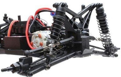 Радиоуправляемый трагги Losi Mini-T 2.0 Stadium Truck Brushed 1:18