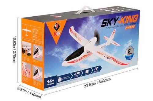 Радиоуправляемый самолет WL Toys F959S Sky King 6-AXIS GYRO 2.4G