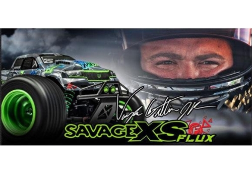 Радиоуправляемый монстр HPI SAVAGE XS FLUX Vaugn Gitting JR 4WD
